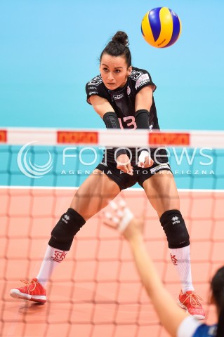  10.03.2018 NYSA<br />SIATKOWKA - MECZ POLFINALU PUCHARU POLSKI KOBIET 2018<br />LKS COMMERCECON LODZ - ENEA PTPS PILA<br />N/Z KRYSTYNA STRASZ<br /> 