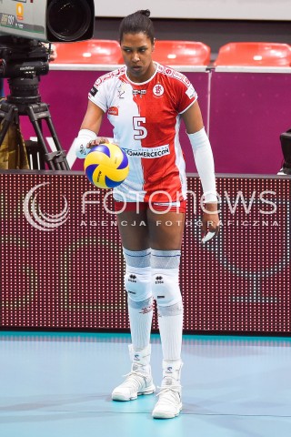  10.03.2018 NYSA<br />SIATKOWKA - MECZ POLFINALU PUCHARU POLSKI KOBIET 2018<br />LKS COMMERCECON LODZ - ENEA PTPS PILA<br />N/Z REGIANE BIDIAS<br /> 