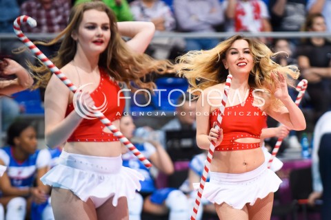  10.03.2018 NYSA<br />SIATKOWKA - MECZ POLFINALU PUCHARU POLSKI KOBIET 2018<br />LKS COMMERCECON LODZ - ENEA PTPS PILA<br />N/Z CHEERLEADERS<br /> 