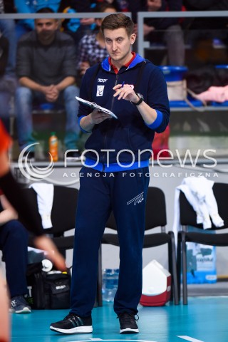  10.03.2018 NYSA<br />SIATKOWKA - MECZ POLFINALU PUCHARU POLSKI KOBIET 2018<br />E.LECLERC RADOMKA RADOM - GROT BUDOWLANI LODZ<br />N/Z BLAZEJ KRZYSZTALOWICZ<br /> 