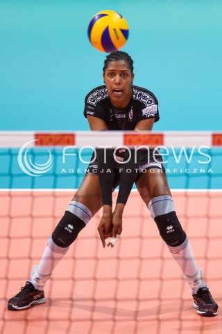  11.03.2018 NYSA<br />SIATKOWKA - MECZ FINALU PUCHARU POLSKI KOBIET 2018<br />LKS COMMERCECON LODZ - GROT BUDOWLANI LODZ<br />N/Z REGIANE BIDIAS<br /> 