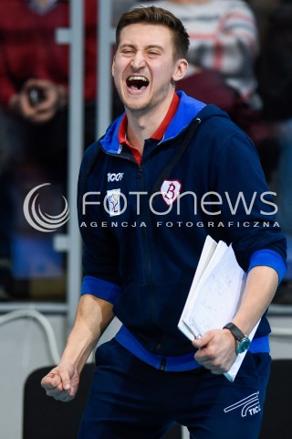  11.03.2018 NYSA<br />SIATKOWKA - MECZ FINALU PUCHARU POLSKI KOBIET 2018<br />LKS COMMERCECON LODZ - GROT BUDOWLANI LODZ<br />N/Z BLAZEJ KRZYSZTALOWICZ<br /> 
