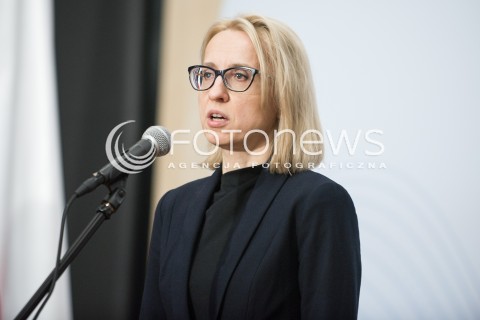  12.03.2018 WARSZWA<br />KONFERENCJA Z UDZIALEM MINISTER FINANSOW TERESY CZERWINSKIEJ<br />N/Z MINISTER FINANSOW TERESA CZERWINSKA<br /> 