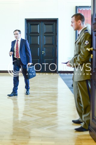 13.03.2018 WARSZAWA<br />POSIEDZENIE RADY MINISTROW<br />N/Z ZBIGNIEW ZIOBRO FUNKCJONARIUSZ SOP<br /> 