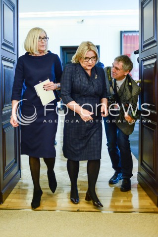  13.03.2018 WARSZAWA<br />POSIEDZENIE RADY MINISTROW<br />N/Z JOANNA KOPCINSKA BEATA KEMPA<br /> 