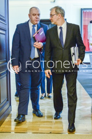  13.03.2018 WARSZAWA<br />POSIEDZENIE RADY MINISTROW<br />N/Z JACEK SASIN JERZY KWIECINSKI<br /> 