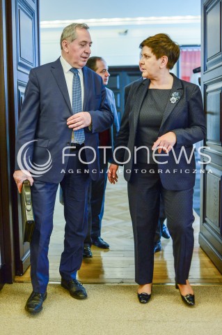  13.03.2018 WARSZAWA<br />POSIEDZENIE RADY MINISTROW<br />N/Z BEATA SZYDLO HENRYK KOWALCZYK<br /> 