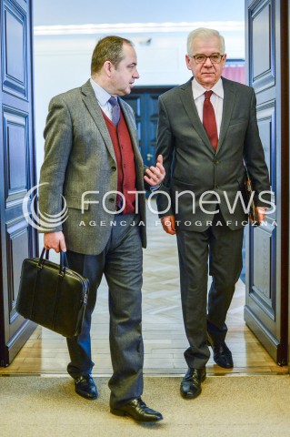  13.03.2018 WARSZAWA<br />POSIEDZENIE RADY MINISTROW<br />N/Z KONRAD SZYMANSKI JACEK CZAPUTOWICZ<br /> 