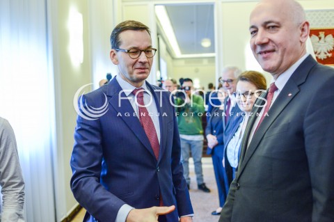  13.03.2018 WARSZAWA<br />POSIEDZENIE RADY MINISTROW<br />N/Z MATEUSZ MORAWIECKI JOACHIM BRUDZINSKI<br /> 