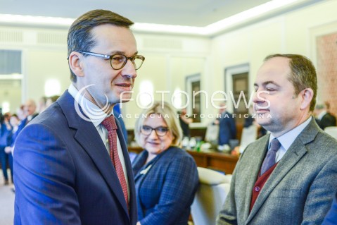  13.03.2018 WARSZAWA<br />POSIEDZENIE RADY MINISTROW<br />N/Z MATEUSZ MORAWIECKI BEATA KEMPA KONRAD SZYMANSKI<br /> 