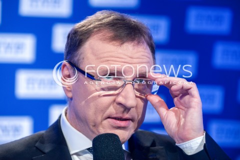  13.03.2018 WARSZAWA<br />BRIEFING PRASOWY PREZESA TVP<br />N/Z JACEK KURSKI<br /> 