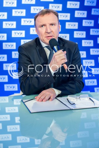  13.03.2018 WARSZAWA<br />BRIEFING PRASOWY PREZESA TVP<br />N/Z JACEK KURSKI<br /> 
