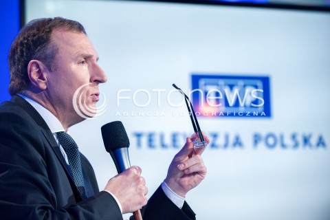  13.03.2018 WARSZAWA<br />BRIEFING PRASOWY PREZESA TVP<br />N/Z JACEK KURSKI<br /> 