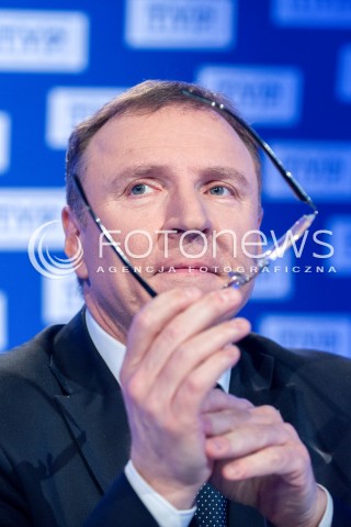  13.03.2018 WARSZAWA<br />BRIEFING PRASOWY PREZESA TVP<br />N/Z JACEK KURSKI<br /> 
