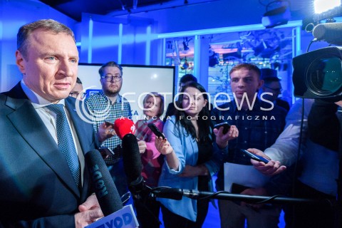  13.03.2018 WARSZAWA<br />BRIEFING PRASOWY PREZESA TVP<br />N/Z JACEK KURSKI<br /> 