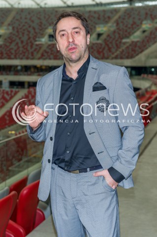  13.03.2018 WARSZAWA<br />KONFERENCJA ZAPOWIADAJACA ROZTANCZONY PGE NARODOWY<br />N/Z MARCIN MILLER<br /> 