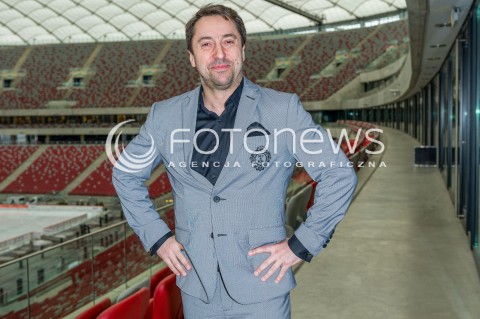  13.03.2018 WARSZAWA<br />KONFERENCJA ZAPOWIADAJACA ROZTANCZONY PGE NARODOWY<br />N/Z MARCIN MILLER<br /> 