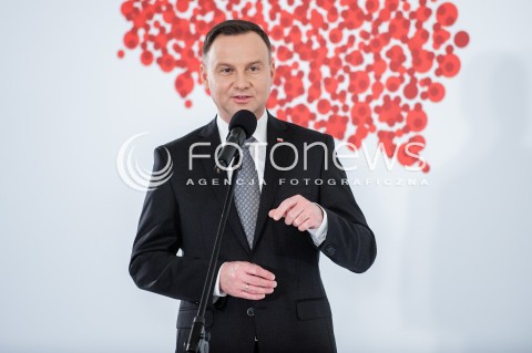  13.03.2018 WARSZAWA PALAC PREZYDENCKI<br />KONFERENCJA WSPOLNIE O KONSTYTUCJI WSPOLNIE O POLITYCE SPOLECZNEJ<br />N/Z PREZYDENT RP ANDRZEJ DUDA<br /> 