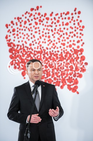  13.03.2018 WARSZAWA PALAC PREZYDENCKI<br />KONFERENCJA WSPOLNIE O KONSTYTUCJI WSPOLNIE O POLITYCE SPOLECZNEJ<br />N/Z PREZYDENT RP ANDRZEJ DUDA<br /> 