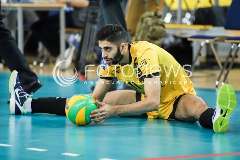  14.03.2018 LODZ POLAND<br />
SIATKOWKA LIGA MISTRZOW MEN CEV VOLLEYBALL CHAMPIONS LEAGUE 2017/2018 MATCH<br />
PGE SKRA BELCHATOW - CUCINE LUBE CIVITANOVA<br />
N/Z MILAD GHARA EBADIPOUR SYLWETKA<br />
 