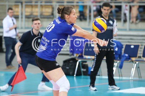  14.03.2018 LODZ POLAND<br />
SIATKOWKA LIGA MISTRZOW MEN CEV VOLLEYBALL CHAMPIONS LEAGUE 2017/2018 MATCH<br />
PGE SKRA BELCHATOW - CUCINE LUBE CIVITANOVA<br />
N/Z TRENER ROBERTO PIAZZA SYLWETKA<br />
 