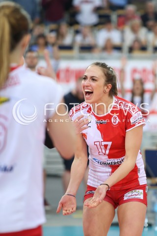  14.03.2018 LODZ POLAND<br />
SIATKOWKA LIGA MISTRZOW MEN CEV VOLLEYBALL CHAMPIONS LEAGUE 2017/2018 MATCH<br />
PGE SKRA BELCHATOW - CUCINE LUBE CIVITANOVA<br />
N/Z SRECKO LISINIAC<br />
 