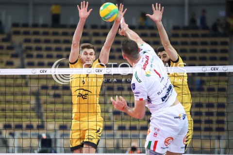  14.03.2018 LODZ POLAND<br />
SIATKOWKA LIGA MISTRZOW MEN CEV VOLLEYBALL CHAMPIONS LEAGUE 2017/2018 MATCH<br />
PGE SKRA BELCHATOW - CUCINE LUBE CIVITANOVA<br />
N/Z KAROL KLOS<br />
 