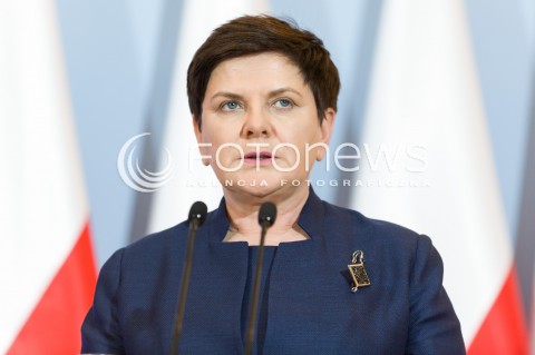  14.03.2018 WARSZAWA<br />KONFERENCJA PRASOWA WICEPREZES RADY MINISTROW BEATY SZYDLO<br />N/Z WICEPREZES RADY MINISTROW BEATA SZYDLO<br /> 