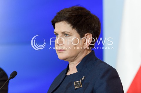  14.03.2018 WARSZAWA<br />KONFERENCJA PRASOWA WICEPREZES RADY MINISTROW BEATY SZYDLO<br />N/Z WICEPREZES RADY MINISTROW BEATA SZYDLO<br /> 