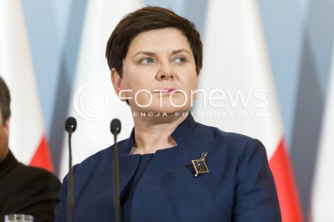  14.03.2018 WARSZAWA<br />KONFERENCJA PRASOWA WICEPREZES RADY MINISTROW BEATY SZYDLO<br />N/Z WICEPREZES RADY MINISTROW BEATA SZYDLO<br /> 