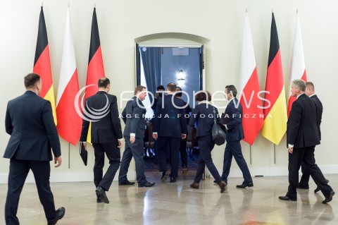 16.03.2018 WARSZAWA<br />SPOTKANIE PREZYDENTA RP Z MINISTREM SPRAW ZAGRANICZNYCH RFN<br />N/Z PREZYDENT RP ANDRZEJ DUDA MINISTER SPRAW ZAGRANICZNYCH RFN HEIKO MAAS<br /> 