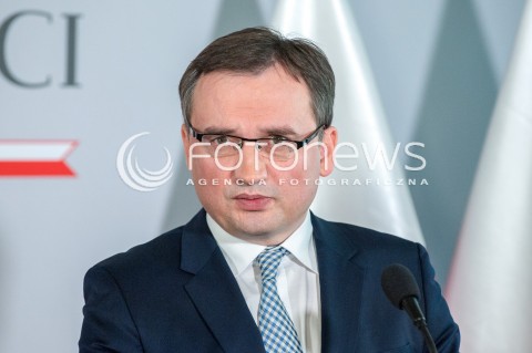  17.03.2018 WARSZAWA<br />KONFERENCJA DOTYCZACA PROJEKTU ZMIAN W PRZEPISACH O USUWANIU SEDZIOW Z ZAWODU<br />N/Z ZBIGNIEW ZIOBRO<br /> 