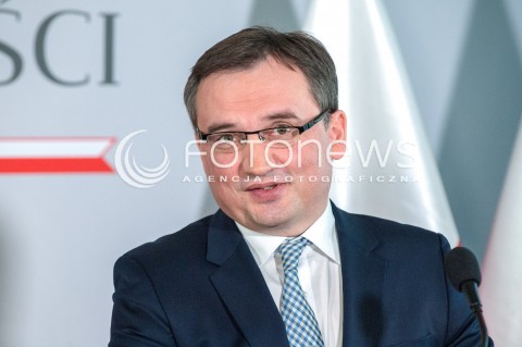  17.03.2018 WARSZAWA<br />KONFERENCJA DOTYCZACA PROJEKTU ZMIAN W PRZEPISACH O USUWANIU SEDZIOW Z ZAWODU<br />N/Z ZBIGNIEW ZIOBRO<br /> 