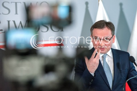  17.03.2018 WARSZAWA<br />KONFERENCJA DOTYCZACA PROJEKTU ZMIAN W PRZEPISACH O USUWANIU SEDZIOW Z ZAWODU<br />N/Z ZBIGNIEW ZIOBRO<br /> 