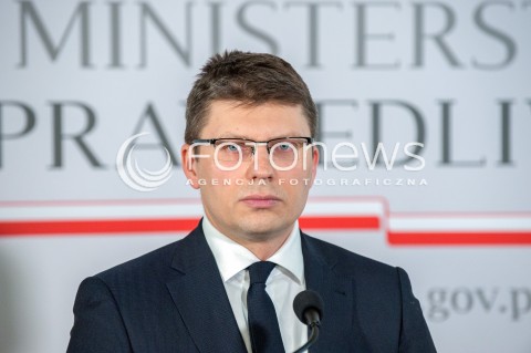  17.03.2018 WARSZAWA<br />KONFERENCJA DOTYCZACA PROJEKTU ZMIAN W PRZEPISACH O USUWANIU SEDZIOW Z ZAWODU<br />N/Z MARCIN WARCHOL<br /> 