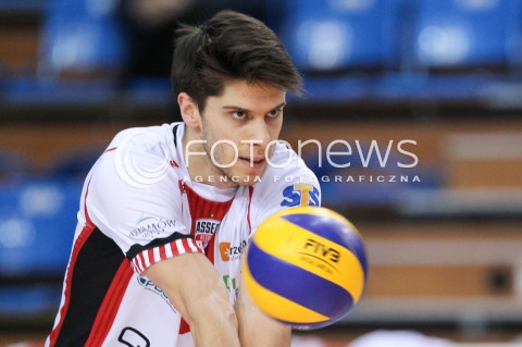  17.03.2018 RZESZOW <br />SIATKOWKA PLUS LIGA 2017/2018 MEN VOLLEYBALL POLAND POLISH PLUSLIGA LEAGUE SEASON 2017/2018 <br />MECZ ASSECO RESOVIA RZESZOW - LUCZNICZKA BYDGOSZCZ <br />N/Z ALEKSANDER SLIWKA SYLWETKA <br /> 