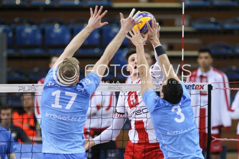  17.03.2018 RZESZOW <br />SIATKOWKA PLUS LIGA 2017/2018 MEN VOLLEYBALL POLAND POLISH PLUSLIGA LEAGUE SEASON 2017/2018 <br />MECZ ASSECO RESOVIA RZESZOW - LUCZNICZKA BYDGOSZCZ <br />N/Z THIBAULT ROSSARD <br /> 