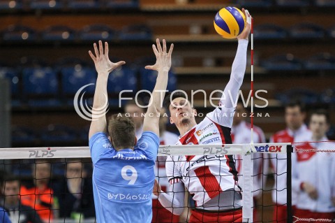  17.03.2018 RZESZOW <br />SIATKOWKA PLUS LIGA 2017/2018 MEN VOLLEYBALL POLAND POLISH PLUSLIGA LEAGUE SEASON 2017/2018 <br />MECZ ASSECO RESOVIA RZESZOW - LUCZNICZKA BYDGOSZCZ <br />N/Z THIBAULT ROSSARD <br /> 