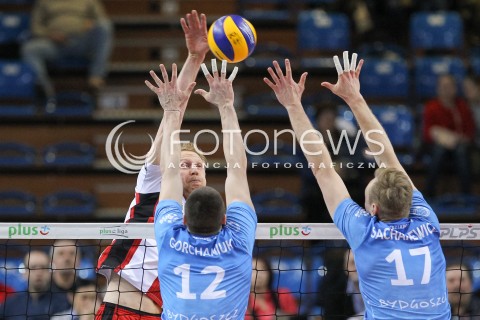  17.03.2018 RZESZOW <br />SIATKOWKA PLUS LIGA 2017/2018 MEN VOLLEYBALL POLAND POLISH PLUSLIGA LEAGUE SEASON 2017/2018 <br />MECZ ASSECO RESOVIA RZESZOW - LUCZNICZKA BYDGOSZCZ <br />N/Z JAKUB JAROSZ <br /> 