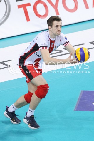  17.03.2018 RZESZOW <br />SIATKOWKA PLUS LIGA 2017/2018 MEN VOLLEYBALL POLAND POLISH PLUSLIGA LEAGUE SEASON 2017/2018 <br />MECZ ASSECO RESOVIA RZESZOW - LUCZNICZKA BYDGOSZCZ <br />N/Z MICHAL KEDZIERSKI SYLWETKA <br /> 