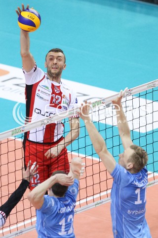  17.03.2018 RZESZOW <br />SIATKOWKA PLUS LIGA 2017/2018 MEN VOLLEYBALL POLAND POLISH PLUSLIGA LEAGUE SEASON 2017/2018 <br />MECZ ASSECO RESOVIA RZESZOW - LUCZNICZKA BYDGOSZCZ <br />N/Z LUKASZ PERLOWSKI <br /> 