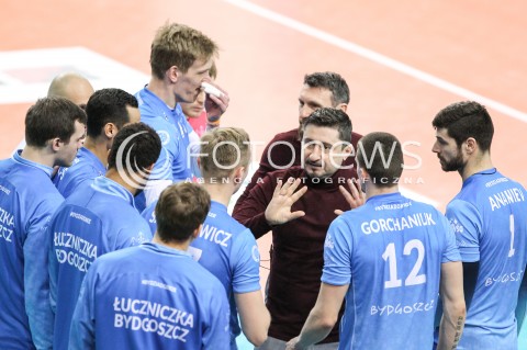  17.03.2018 RZESZOW <br />SIATKOWKA PLUS LIGA 2017/2018 MEN VOLLEYBALL POLAND POLISH PLUSLIGA LEAGUE SEASON 2017/2018 <br />MECZ ASSECO RESOVIA RZESZOW - LUCZNICZKA BYDGOSZCZ <br />N/Z JAKUB BEDNARUK - I TRENER ( HEAD COACH ) <br /> 