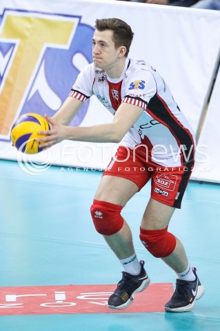  17.03.2018 RZESZOW <br />SIATKOWKA PLUS LIGA 2017/2018 MEN VOLLEYBALL POLAND POLISH PLUSLIGA LEAGUE SEASON 2017/2018 <br />MECZ ASSECO RESOVIA RZESZOW - LUCZNICZKA BYDGOSZCZ <br />N/Z MICHAL KEDZIERSKI SYLWETKA <br /> 
