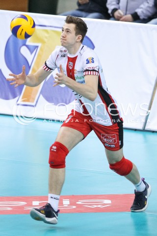  17.03.2018 RZESZOW <br />SIATKOWKA PLUS LIGA 2017/2018 MEN VOLLEYBALL POLAND POLISH PLUSLIGA LEAGUE SEASON 2017/2018 <br />MECZ ASSECO RESOVIA RZESZOW - LUCZNICZKA BYDGOSZCZ <br />N/Z MICHAL KEDZIERSKI SYLWETKA <br /> 