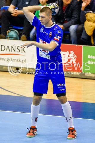  17.03.2018 GDANSK<br />PGNIG SUPERLIGA W PILCE RECZNEJ<br />SEZON 2017/2018<br />MECZ WYBRZEZE GDANSK - MMTS KWIDZYN<br />N/Z DAMIAN PRZYTULA<br /> 
