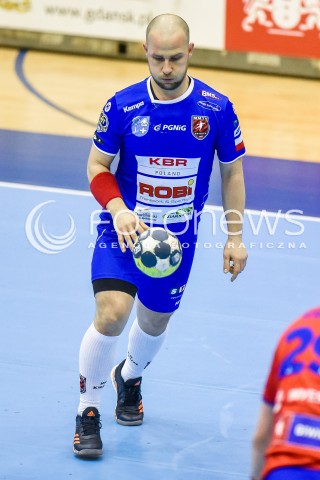  17.03.2018 GDANSK<br />PGNIG SUPERLIGA W PILCE RECZNEJ<br />SEZON 2017/2018<br />MECZ WYBRZEZE GDANSK - MMTS KWIDZYN<br />N/Z ADRIAN NOGOWSKI<br /> 