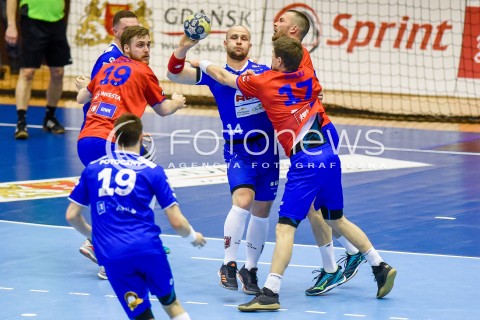  17.03.2018 GDANSK<br />PGNIG SUPERLIGA W PILCE RECZNEJ<br />SEZON 2017/2018<br />MECZ WYBRZEZE GDANSK - MMTS KWIDZYN<br />N/Z LUKASZ ROGULSKI ADRIAN NOGOWSKI JACEK SULEJ<br /> 