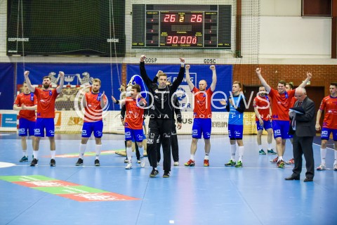  17.03.2018 GDANSK<br />PGNIG SUPERLIGA W PILCE RECZNEJ<br />SEZON 2017/2018<br />MECZ WYBRZEZE GDANSK - MMTS KWIDZYN<br />N/Z MICHAL BEDNAREK PIOTR PAPAJ MACIEJ PIENCZEWSKI KRYSTIAN WOLOWIEC KAMIL ADAMCZYK WYBRZEZE GDANSK WYGRYWA MECZ W RZUTACH KARNYCH<br /> 