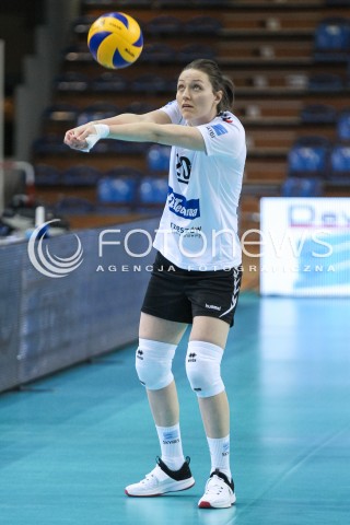 18.03.2018 RZESZOW <br />SIATKOWKA LIGA SIATKOWKI KOBIET LSK 2017/2018 WOMEN VOLLEYBALL POLAND POLISH LEAGUE <br />MECZ DEVELOPRES SKYRES RZESZOW - CHEMIK POLICE <br />N/Z JELENA BLAGOJEVIC SYLWETKA <br /> 