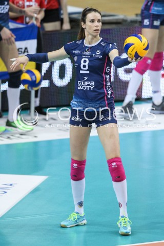  18.03.2018 RZESZOW <br />SIATKOWKA LIGA SIATKOWKI KOBIET LSK 2017/2018 WOMEN VOLLEYBALL POLAND POLISH LEAGUE <br />MECZ DEVELOPRES SKYRES RZESZOW - CHEMIK POLICE <br />N/Z IZABELA BELCIK SYLWETKA <br /> 